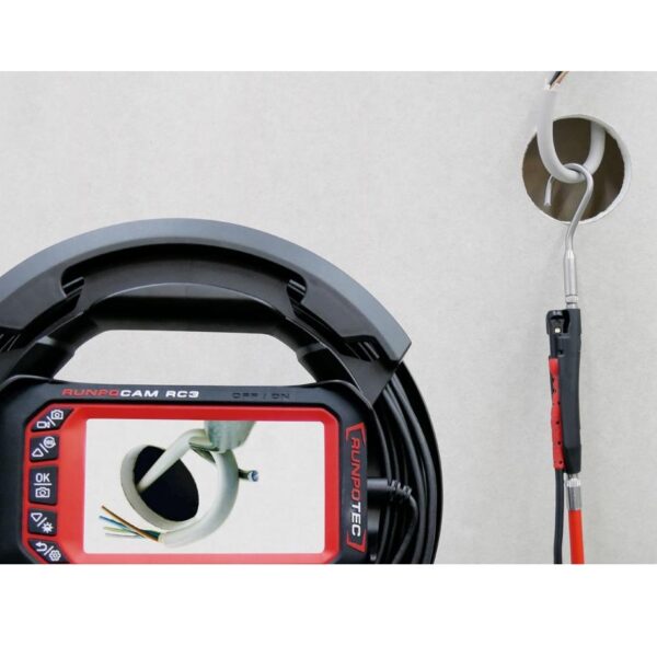 RC3 Inspection camera (digital) - 15 m + RUNPOSTICKS Comfort Package - Image 4