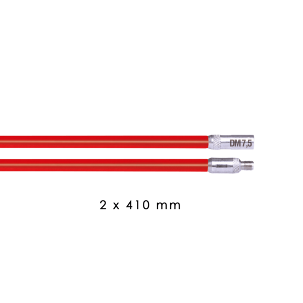 Runpostics red (hard) 2 x 410 mm